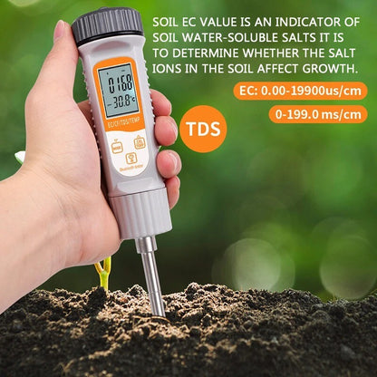 ya 26 4-In-1 Water Quality Tester Soil Moisture Meter Long Probe Moisture Meter