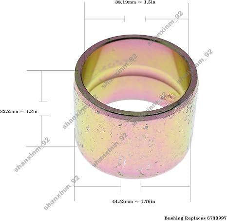 ya 5 8.7 Pin Bushing Kit for Bobcat S150 T190 T180 773 Skid Steer Lower Upper Pivot Cup