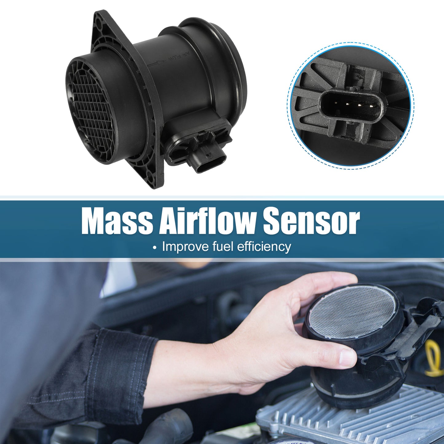ya 1 8.5.4 Mass Air Flow Meter MAF Sensor Single for Mini Cooper Countryman
