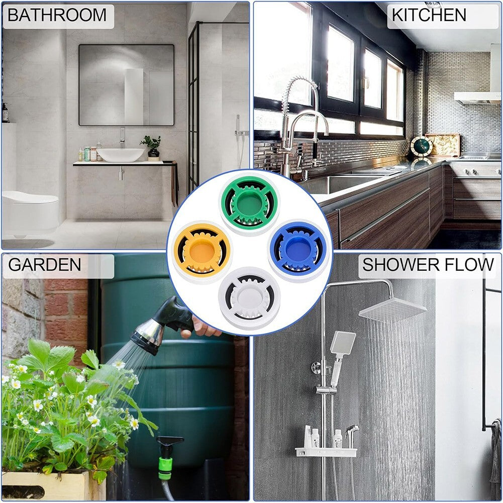 ya 14 Innovative Shower Flow Limiter Adapter Set for Efficient Shower Experience