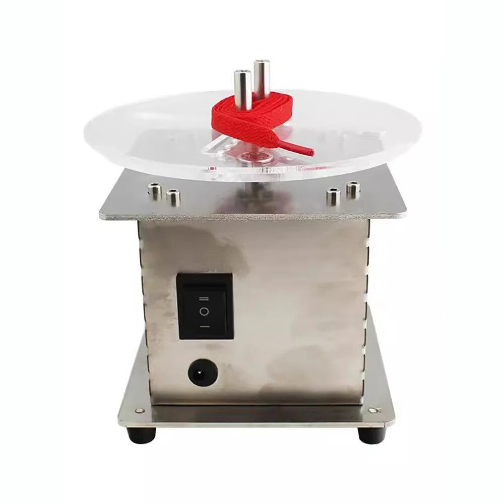 Electric Shoelace Winding Machine Audio Data Cable Fishing Wire Desktop Winder