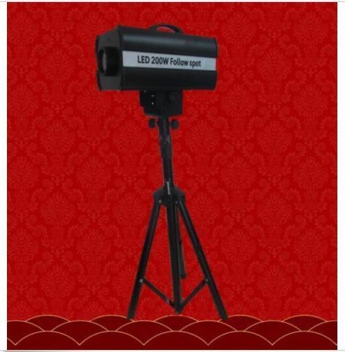New LED 200W Follow Spot Focused Light Stand Spot Light stage lighting