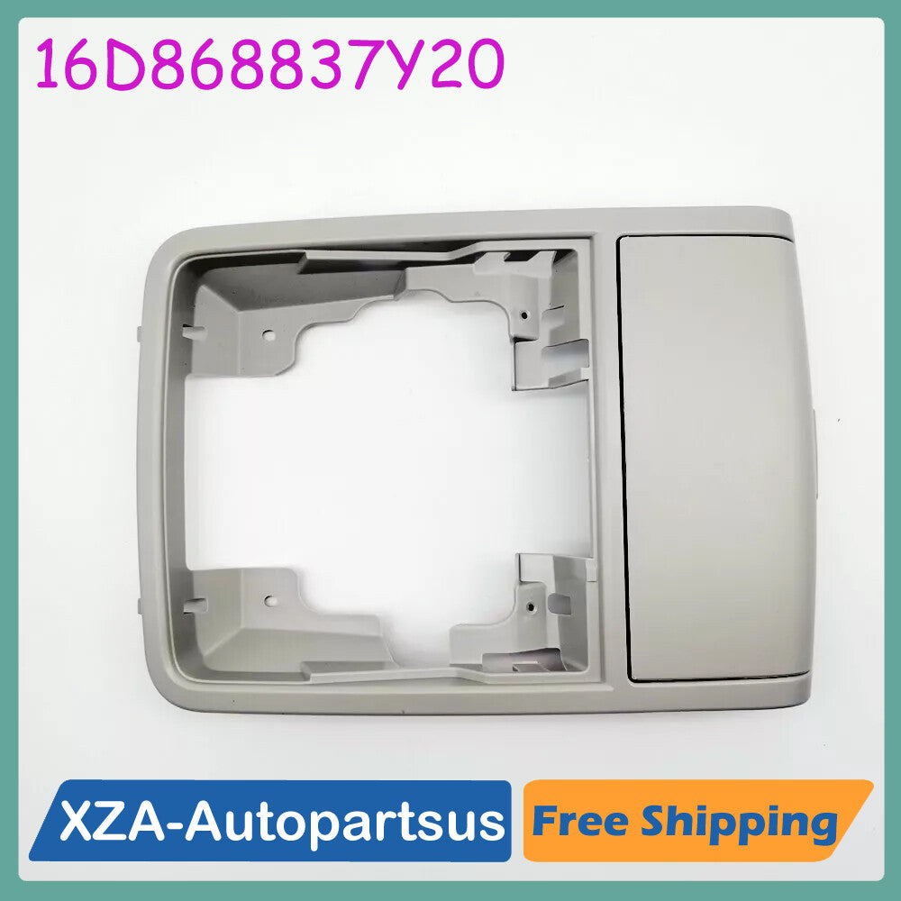 ya 2 6.26 for VW for JETTA 6 MK6 11-14 Overhead Roof Console Sunglass Spectacles Holder Gray