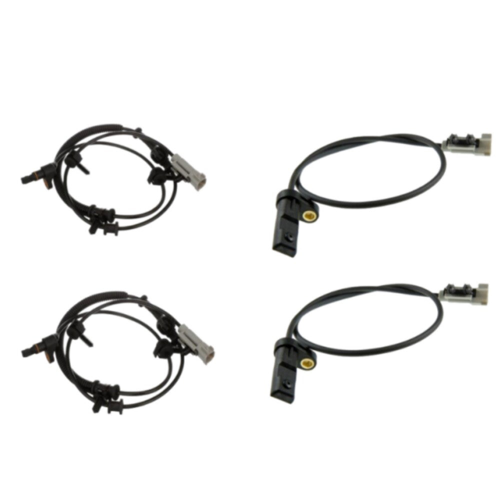 ya 1 8.5.1 Set 4 ABS speed sensor front and rear suitable for: 2006-2010 for Jeep Commander Grand Cherokee