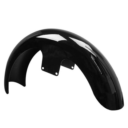 ya 5 8.7 Gloss Black 19-inch Wheel Package Front Fender for Harley Touring Glide Custom Bag