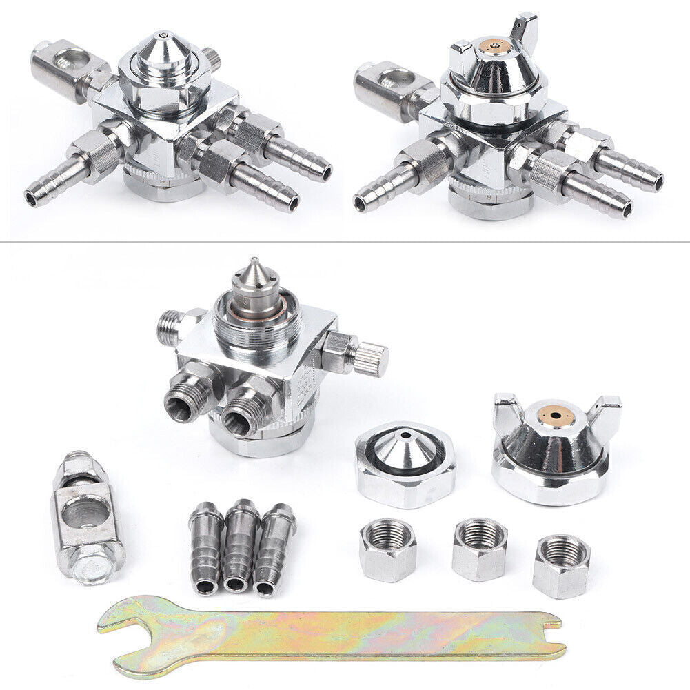ya 5 8.7 1pc NewLower Air Pressure Spray Gun Multiple Nozzle For Fuso Seiki Lumina ST-6