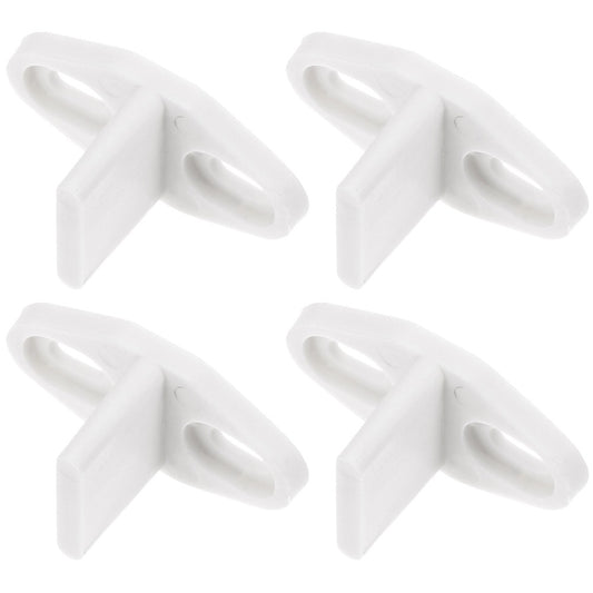 ya 14 4 Pcs Sliding Door Hardware Closet Guides for Floor Barn Kit Stopper