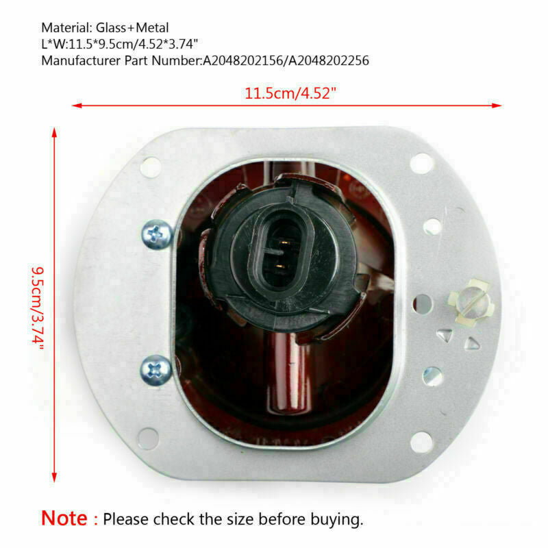 ya 1 8.5.2 1Pair L+R Side Front Fog Light Lamp Kit Fit For 2008-2010 for Benz SG00 C63 SG50 SG