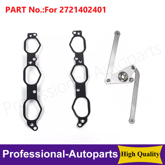 ya 7 6.10 Intake Manifold Gasket & Bracket Repair Kit Fit for Mercedes M272 M273