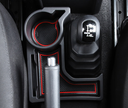 ya 1 7.7 4WD Gear Shift Panel Storage Box Tray for Suzuki Jimny AT 2019-2025 Accessories
