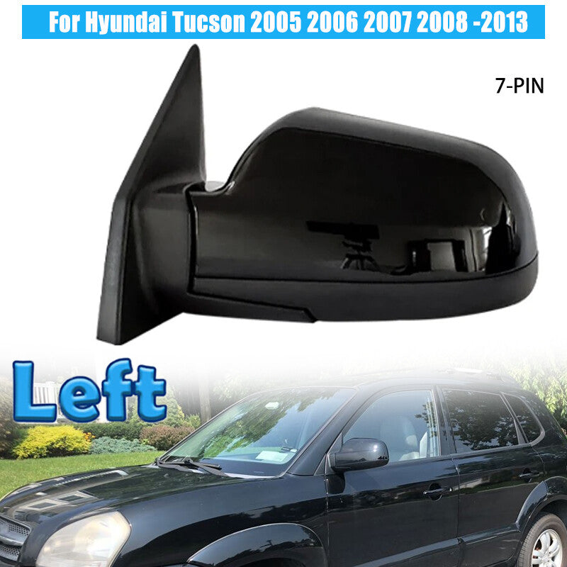 ya 5 8.7 Left Rearview Door Wing Mirror Assy W/Heating for Hyundai for Tucson 2005-2013