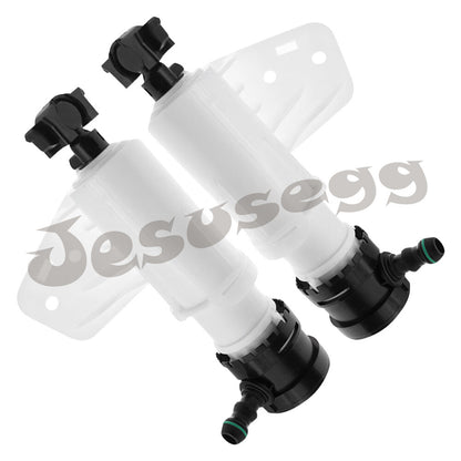 ya 5 8.7 Pair LH+RH Headlamp Water Spray Nozzle Fits 15-19 for Hyundai Sonata Hybrid LF