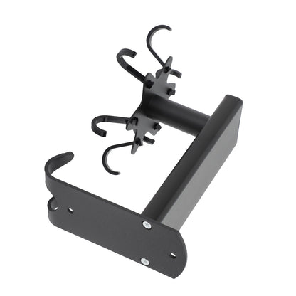 ya 25 Black Kitchen Utensil Hanger With 6 Hooks 360 De Rotatable Kitchen Hook