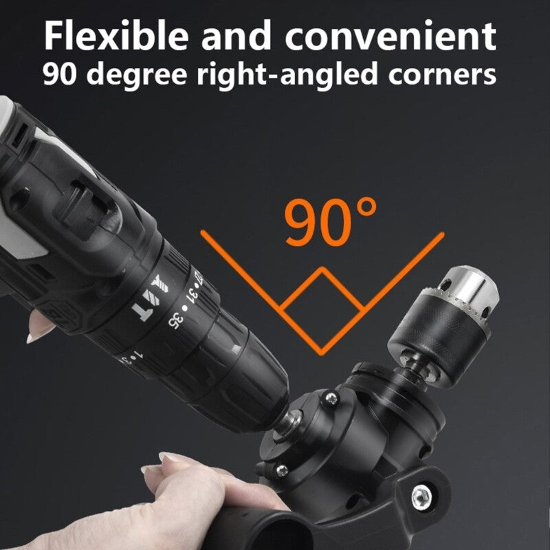 ya 26 Angles Drill Adapter Corner Screwdriver Extension for Professio l Woodworking
