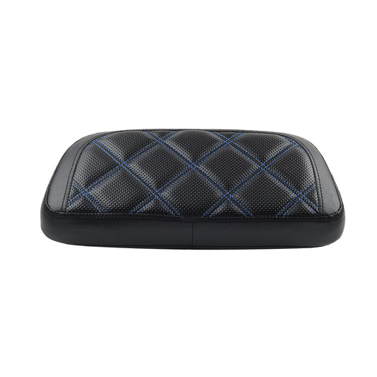 ya 3 6.25.3 PU Leather Tour Pak Trunk Backrest Pad Fit for Harley Street Road Electra Glide 14+