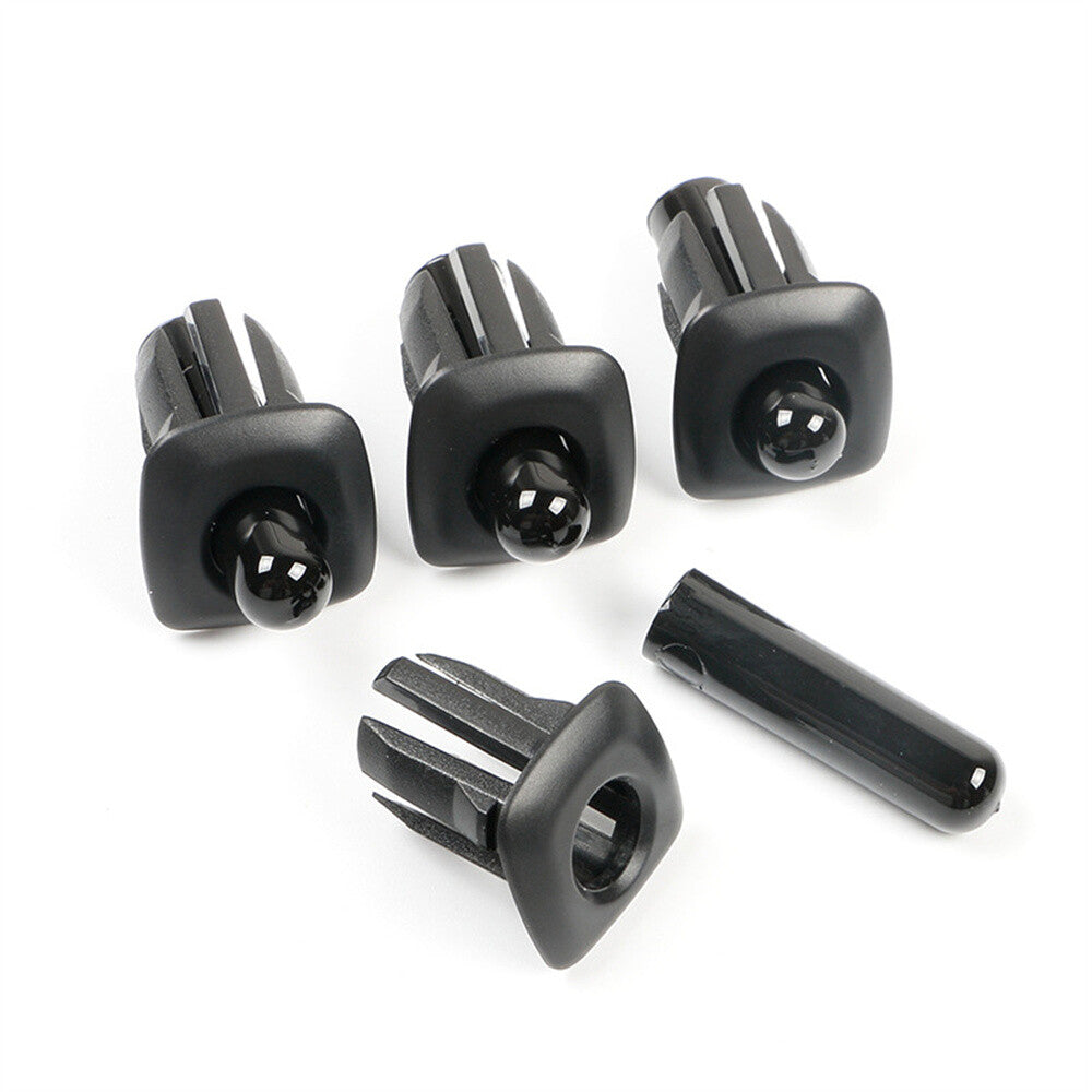 ya 5 8.7 4 Sets Door Lock Pin Cap Knob Button Cover Bezel for BMW 5 Series F10 535i 550i