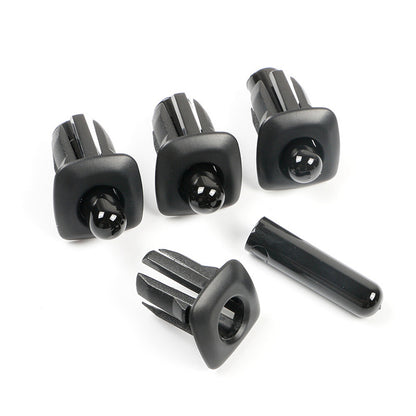 ya 5 8.7 4 Sets Door Lock Pin Cap Knob Button Cover Bezel for BMW 5 Series F10 535i 550i