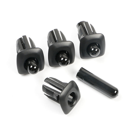 ya 5 8.7 4 Sets Door Lock Pin Cap Knob Button Cover Bezel for BMW 5 Series F10 535i 550i