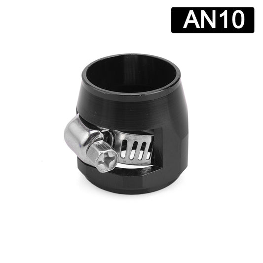 ya 2 7.16 2-pack AN10 hexagonal automotive hose polisher flexible rubber hose clamp for oil and fuel pipes