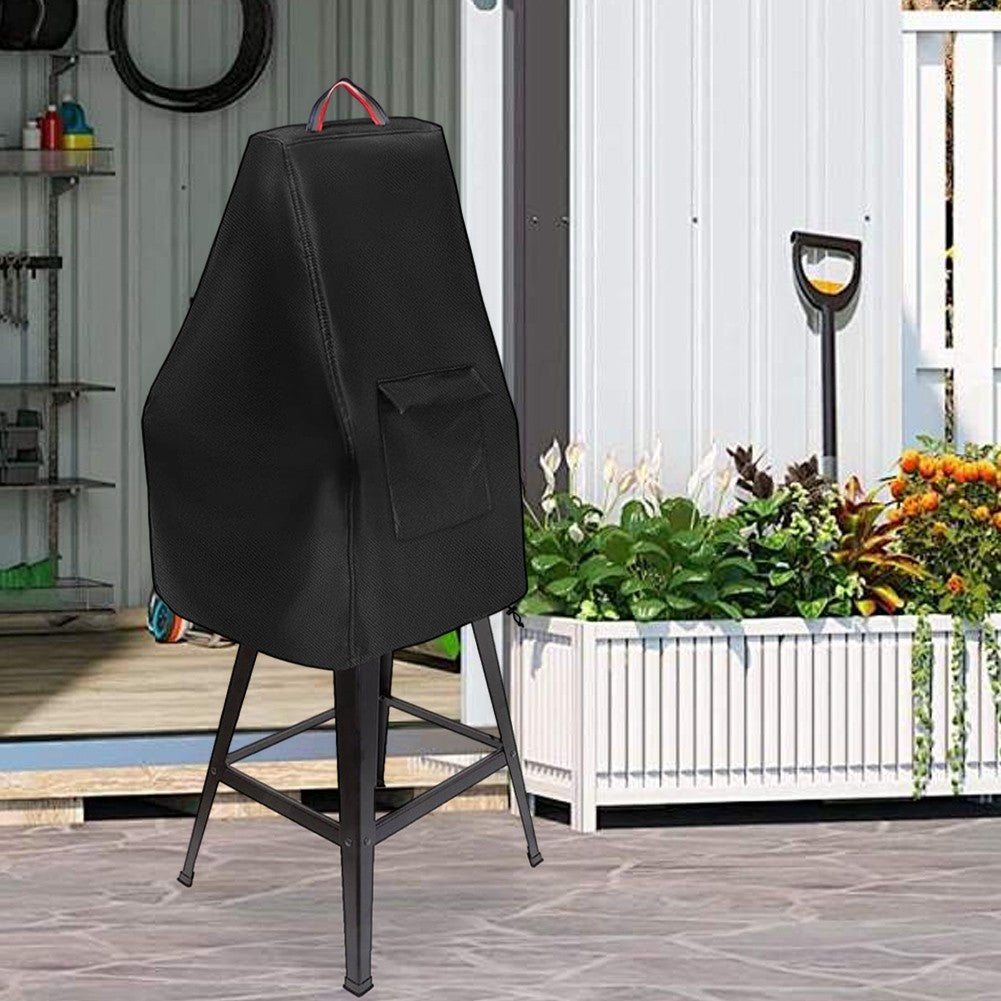 ya 25 10 Inch and 12 Inch Benchtop Bandsaw Cover with Handle and Storage Pockets