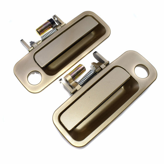 ya 5 8.7 Beige Exterior Door Handles Fronr Driver & Passenger Side for Toyota for Camry 97-01