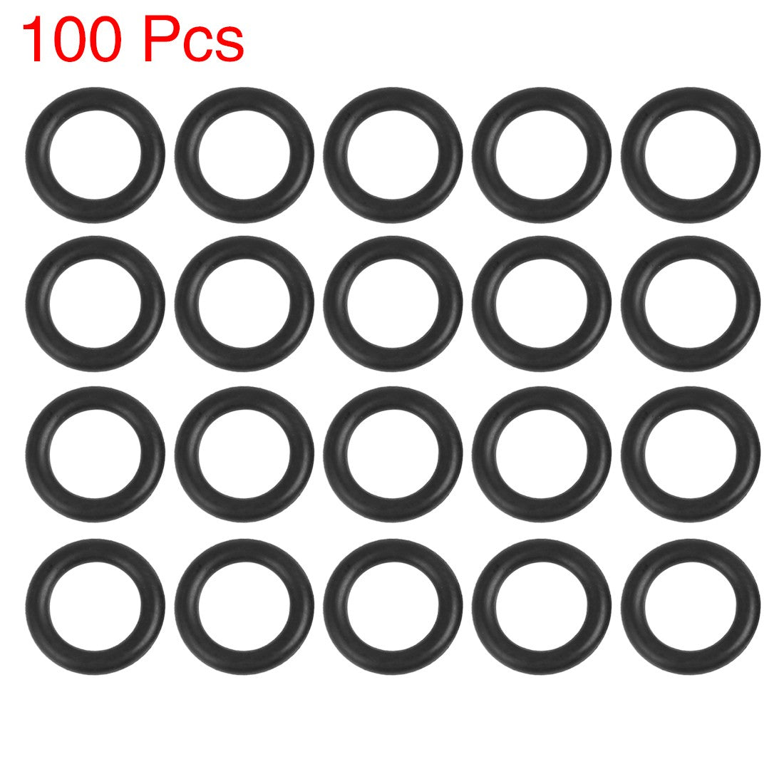 ya 1 7.8 100pcs 11x2mm Nitrile Rubber O-rings Heat Resistant Sealing Ring Gaskets for Car