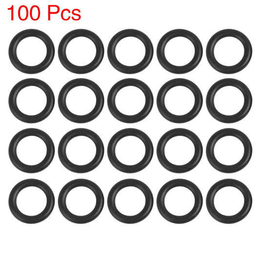 ya 1 7.8 100pcs 11x2mm Nitrile Rubber O-rings Heat Resistant Sealing Ring Gaskets for Car