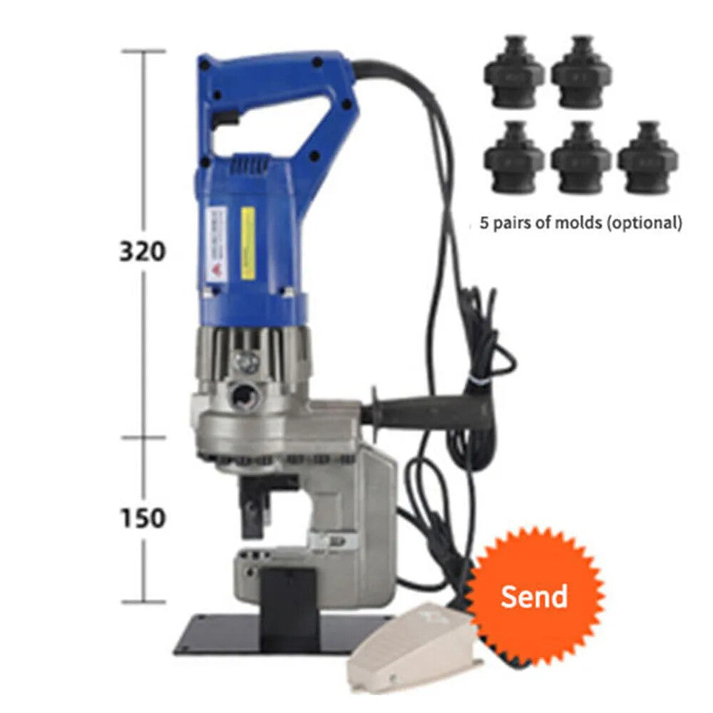 ya 26 8.1 Electric Hydraulic Punching Machine Portable MHP-20 Small Angle Steel Puncha