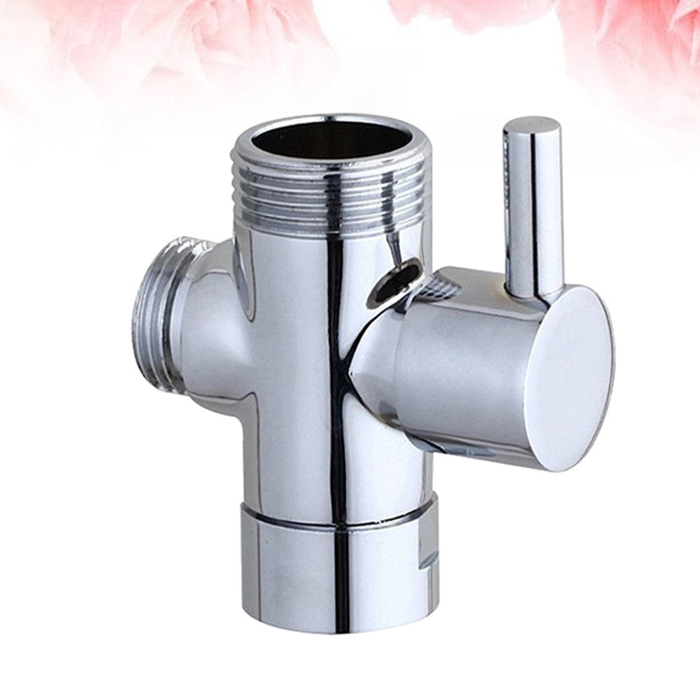 ya 14 1/2 Inch Three-Way Bathroom Angle Valve Shower Arm Diverter Valve for Water Flow