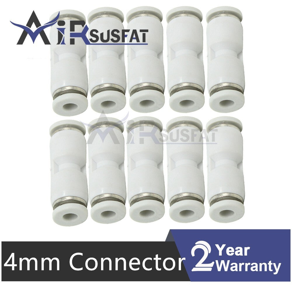 ya 1 8.5.3 10X 4mm for Mercedes Air Suspension Air Line Hose Repair Straight Connector