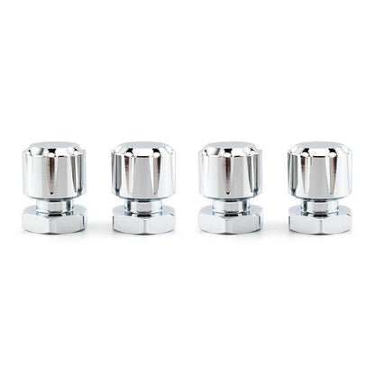 ya 5 8.7 for Harley Road King Road Glide Softai Fat Boy Silver 4xSolo Mounting Nuts Bolts