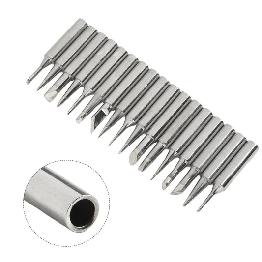 ya 16 17Pcs Lead-Free Soldering Iron Tip 900M-T For-936-YIHUA Soldering Station