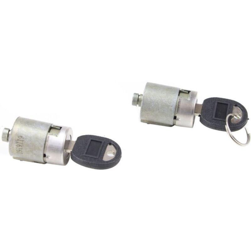 ya 5 8.7 Door lock cylinder with 2 black keys suitable for Chevrolet for GMC 2-piece set 9591963