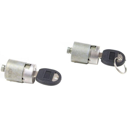 ya 5 8.7 Door lock cylinder with 2 black keys suitable for Chevrolet for GMC 2-piece set 9591963