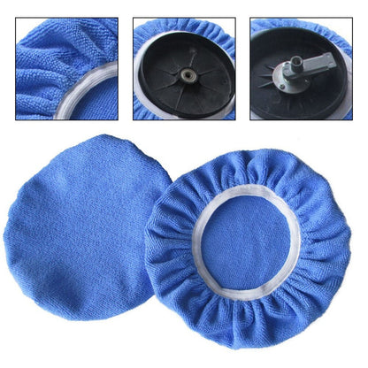 ya 5 8.7 11PC Polishing Cover Polishing Pad Replacement Cover Microfiber 7-8 Inches