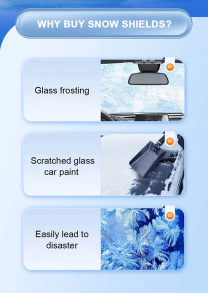 ya 5 8.7 Magnetic Car Cover Window Windshield Ice Frost Snow Shield Protector Thicken