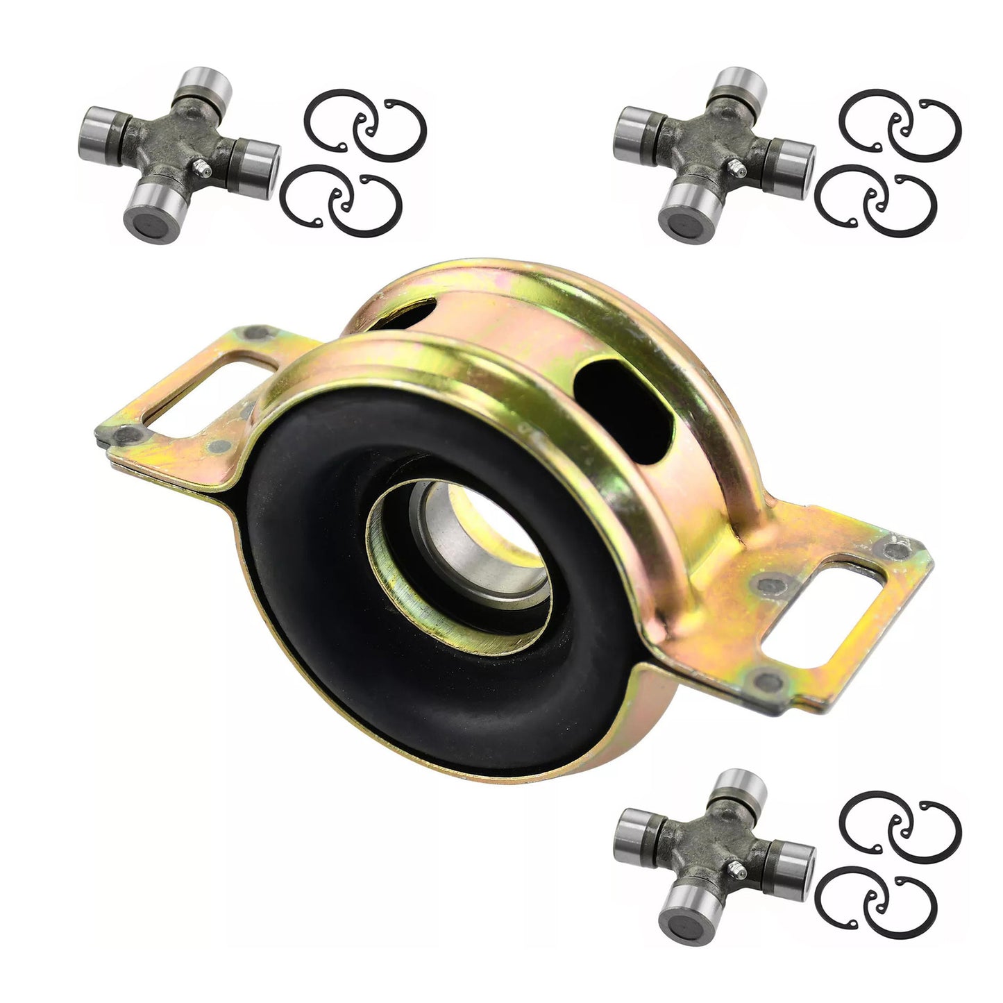 ya 5 8.7 1 Set Driveshaft Bearing&Spicer U-Joints for Toyota Tacoma 2005-2015 372300K040