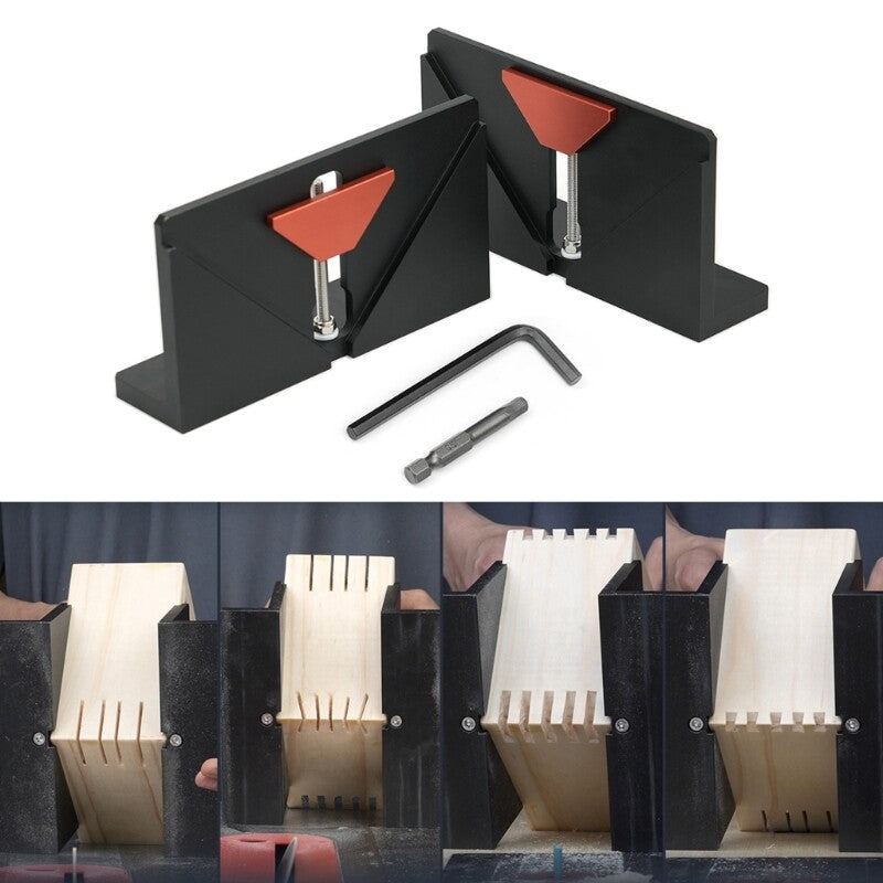 ya 17 Drawer Slide Jig Powerful Right Angles Clamp for Furniture Making Drawer Clip
