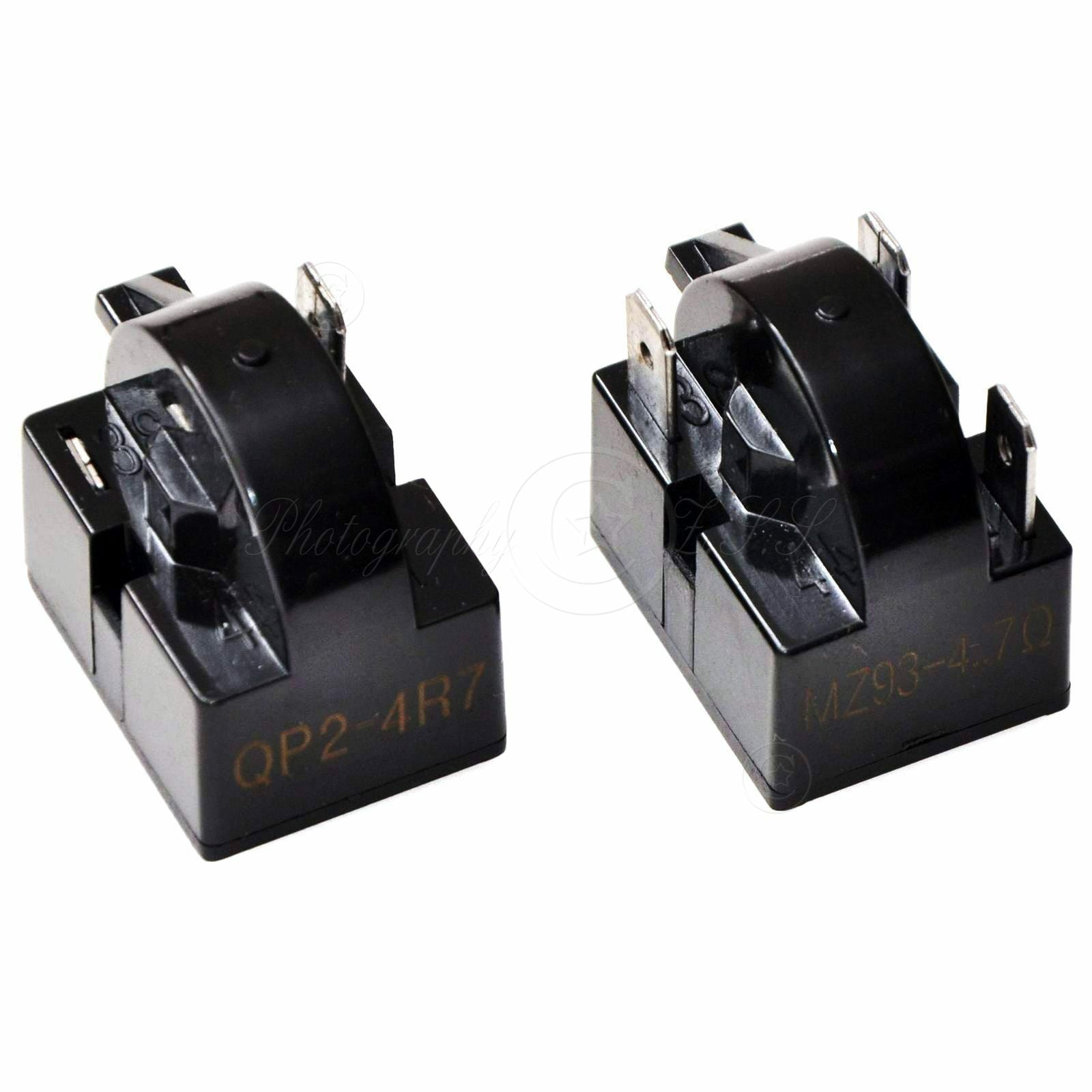 ya 26 2x 3Pins QP2-4R7/4.7 Reigerator Start Relay For Danby Homa 