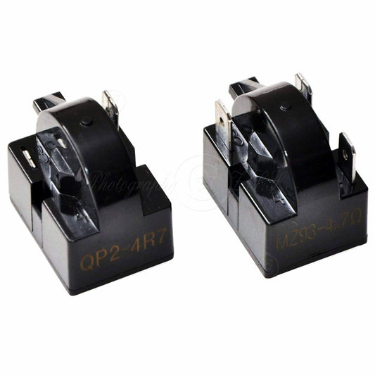 ya 26 2x 3Pins QP2-4R7/4.7 Reigerator Start Relay For Danby Homa 