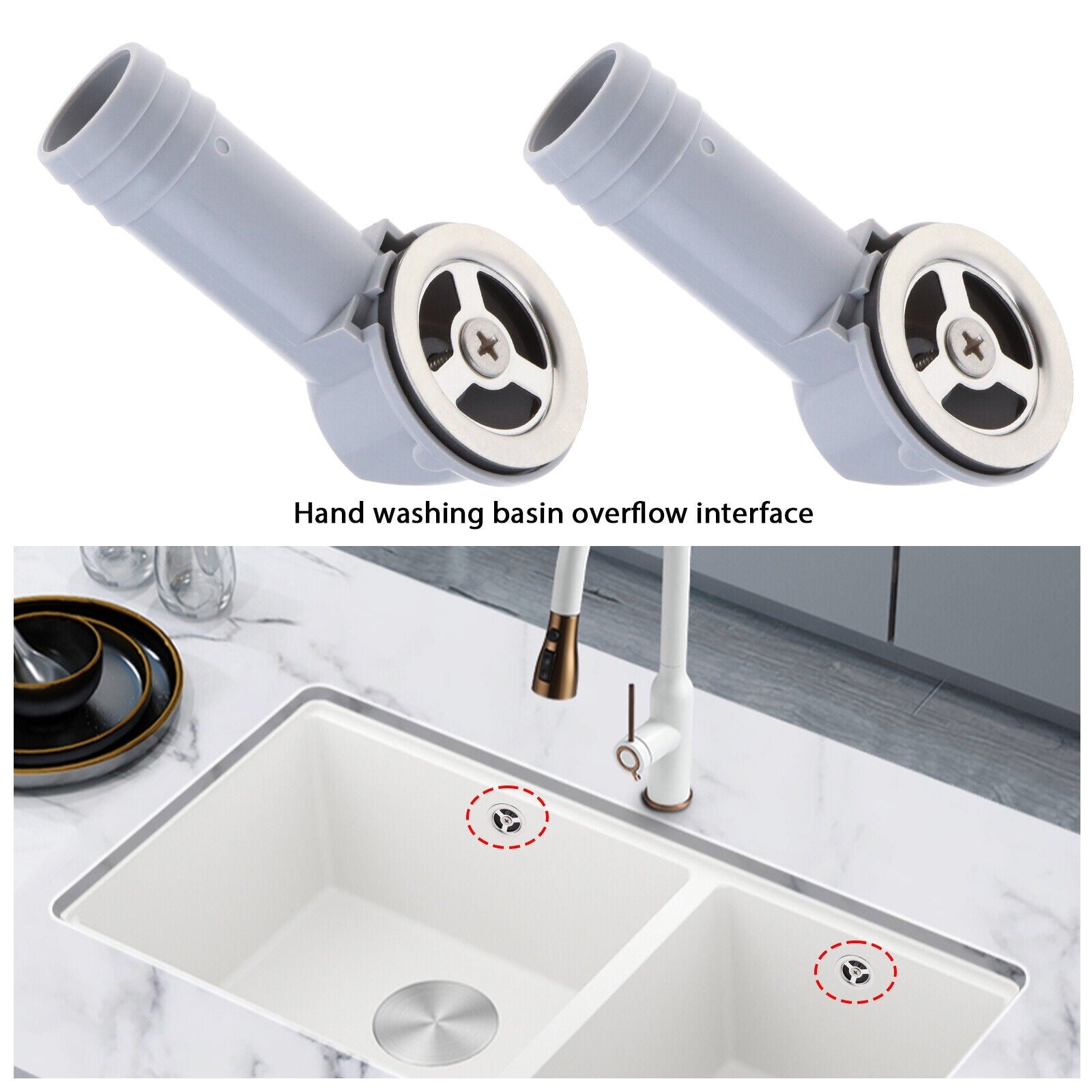 ya 14 High Quality Overflow Heads Washbasin Interface Washbasin Overflow Connection