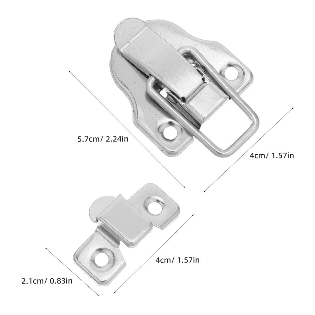 ya 14 12 Pcs Retro Hardware Buckle Lock Box Latch Metal Toolbox Padlock Hasp