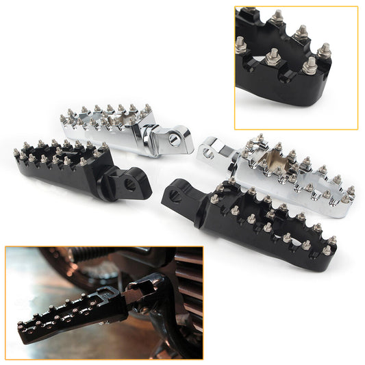 ya 11 6.8 2X Rear Foot Pegs Footrest Fit for Harley XG500 XG750 Sportster XL883 Softail Dyna