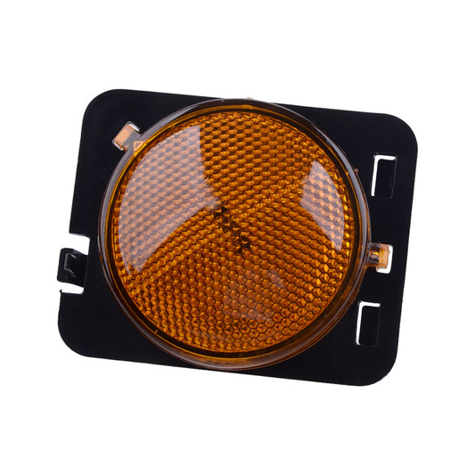 ya 12 5.22.2 Left side marker light mudguard light yellow suitable for Jeep for Wrangler 2007-2018 