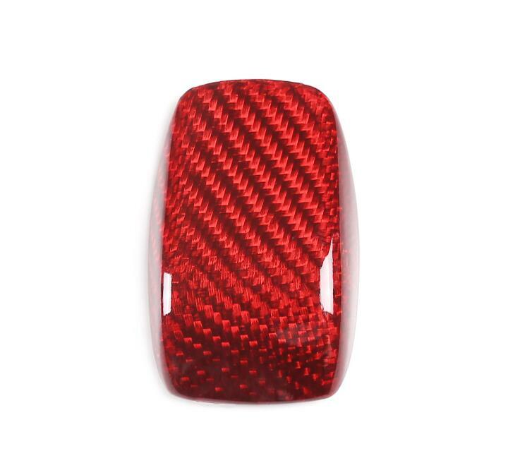 ya 5 8.7 Red carbon fiber key case protector sticker suitable for Mercedes-benz CES-Class
