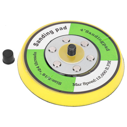 ya 26 4in Round Sander Holder Buffing Pad Polishing Sanding Machine Tray Base