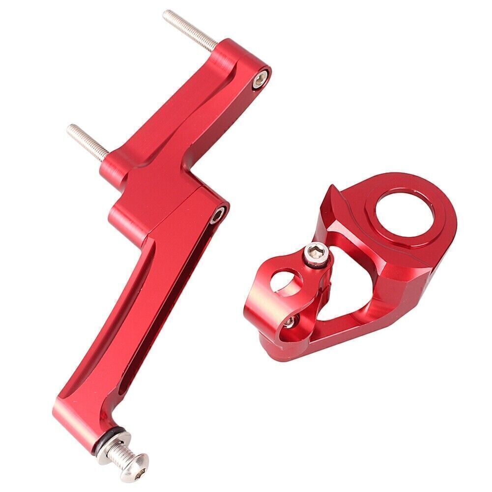 ya 5 8.7 Fit for Suzuki GSXR1300 98-15 Red Steering Damper Stabilizer Mounting Brack