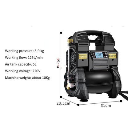 ya 14 Air Pump Variable equency Air Compressor Woodworking Painting Tool 1200W