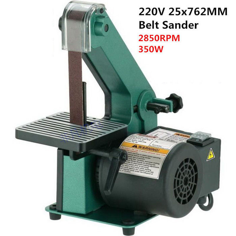 ya 17 220V Sanding Machine Belt Sander Metal Polisher Knife Grinder Chamfering Machine