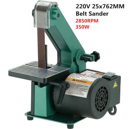 ya 17 220V Sanding Machine Belt Sander Metal Polisher Knife Grinder Chamfering Machine